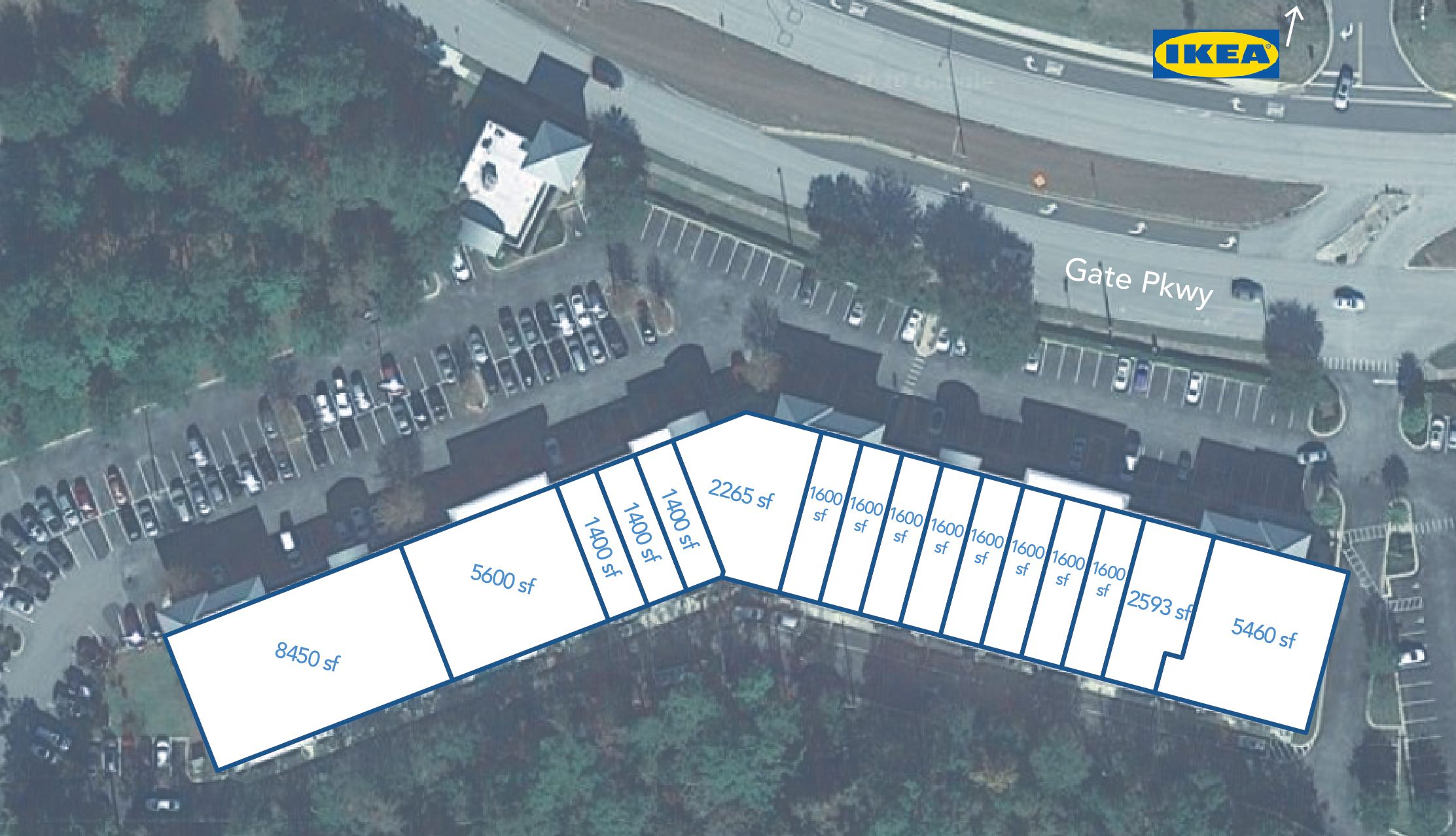 A site map depicting the layout of the property.
