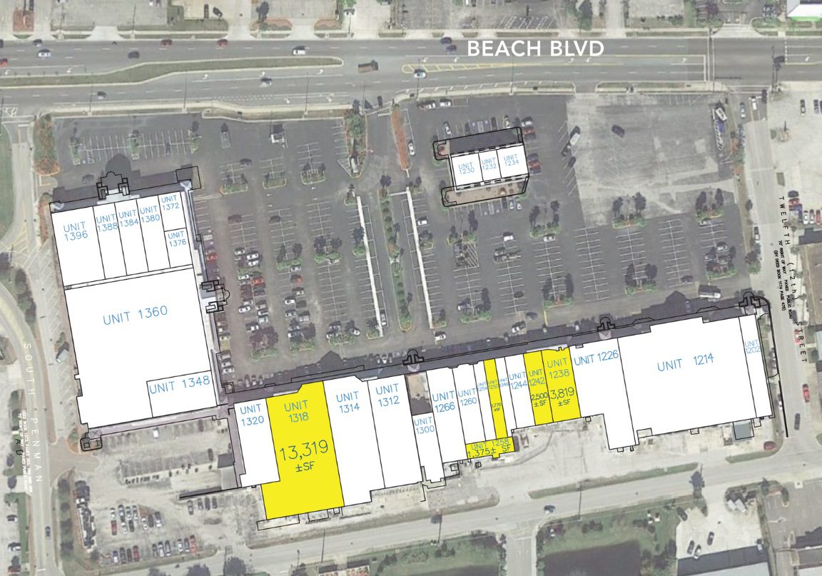 New Beach Plaza sitemap per 2023.